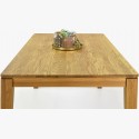 Bővíthető tömörfa asztal tölgy, Houston 160-210 x 90 cm  - 7