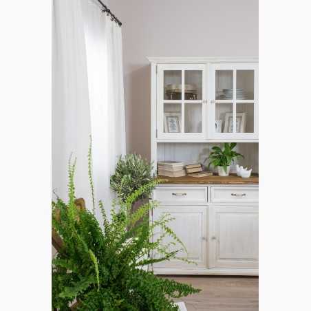 Üveges vitrin provence stílusban  - 8