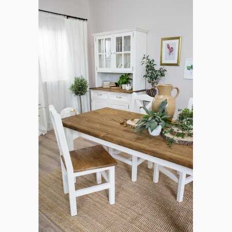 Üveges vitrin provence stílusban  - 9