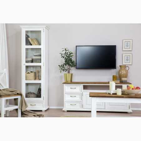 Provence stílusú egyajtós vitrin,  Vit 116  - 6