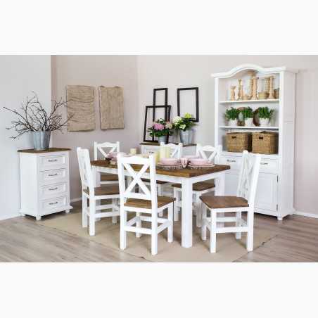 Provence stílusú egyajtós vitrin,  Vit 116  - 8