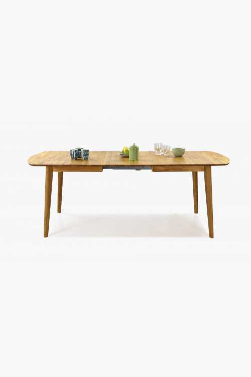 Bővíthető tölgyfa asztal 160 -210, Arles , Fa bútor