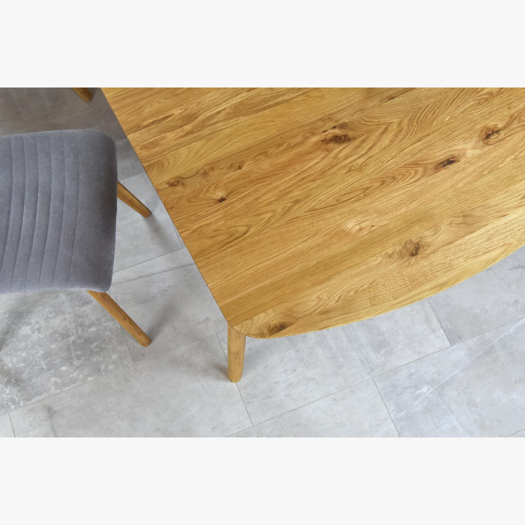 Bővíthető tömörfa Arles asztal és Arosa székek  - 7