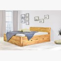 Rakodóteres tömörfa ágy, Julia 160 x 200 cm  - 5