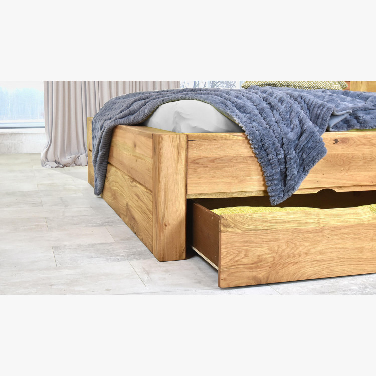 Rakodóteres tömörfa ágy, Julia 160 x 200 cm  - 6