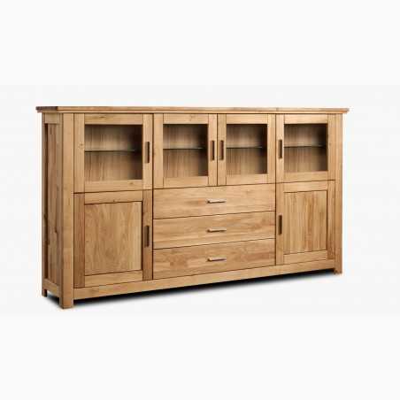 Nagy tölgyfa komód a nappaliba, Alexandra 48  - 5