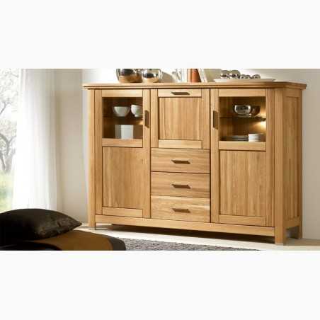 Nagy tölgyfa tálalószekrény, Alexandra 47  - 4