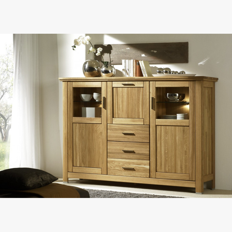 Nagy tölgyfa tálalószekrény, Alexandra 47  - 5