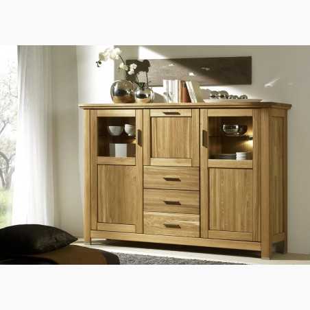Nagy tölgyfa tálalószekrény, Alexandra 47  - 5