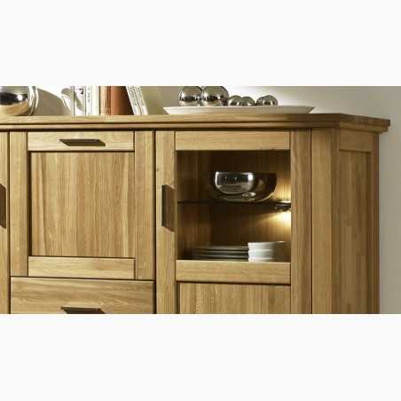 Nagy tölgyfa tálalószekrény, Alexandra 47  - 6