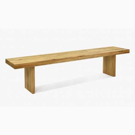 Lavice az étkezőbe tömör fából - tölgy 200 cm, Seman  - 1