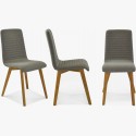 AKCIÓ Konyhai székek - szürke , Arosa - Lara Design  - 2