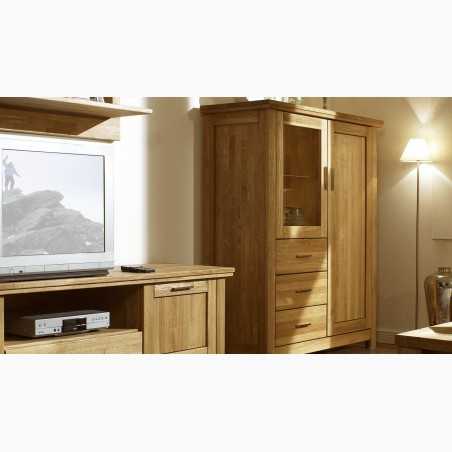 Üveges tölgyfa komód, Alexandra 45  - 6