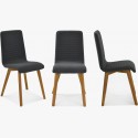 AKCIÓ Konyhai szék - antracit , Arosa - Lara Design  - 2