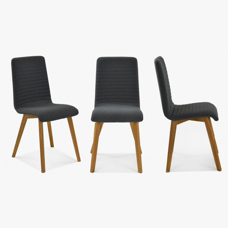 AKCIÓ Konyhai szék - antracit , Arosa - Lara Design  - 2