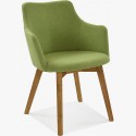 Karfás szék - Bella, Lady zöld  - 3
