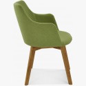 Karfás szék - Bella, Lady zöld  - 5