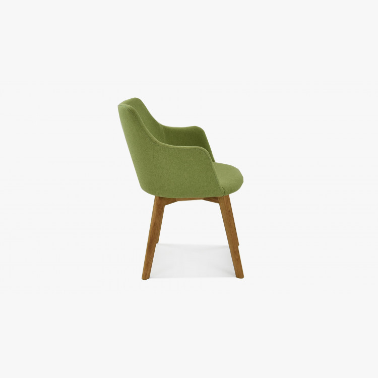 Karfás szék - Bella, Lady zöld  - 5