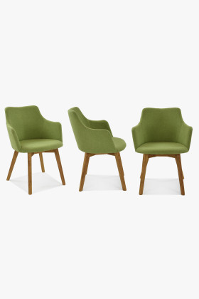 Karfás szék - Bella, Lady zöld  - 1 2