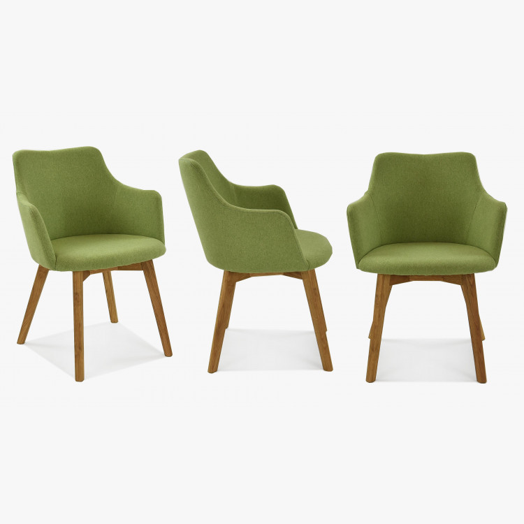 Karfás szék - Bella, Lady zöld  - 2