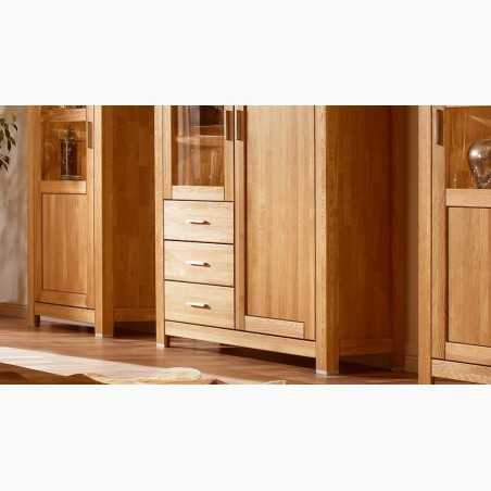 Üveges tölgyfa komód, Alexandra 45  - 8