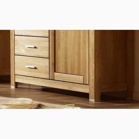 Üveges tölgyfa komód, Alexandra 45  - 9