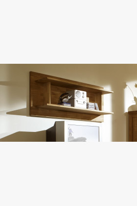 Falra erősíthető tölgyfa polc, Alexandra 31  - 1 2