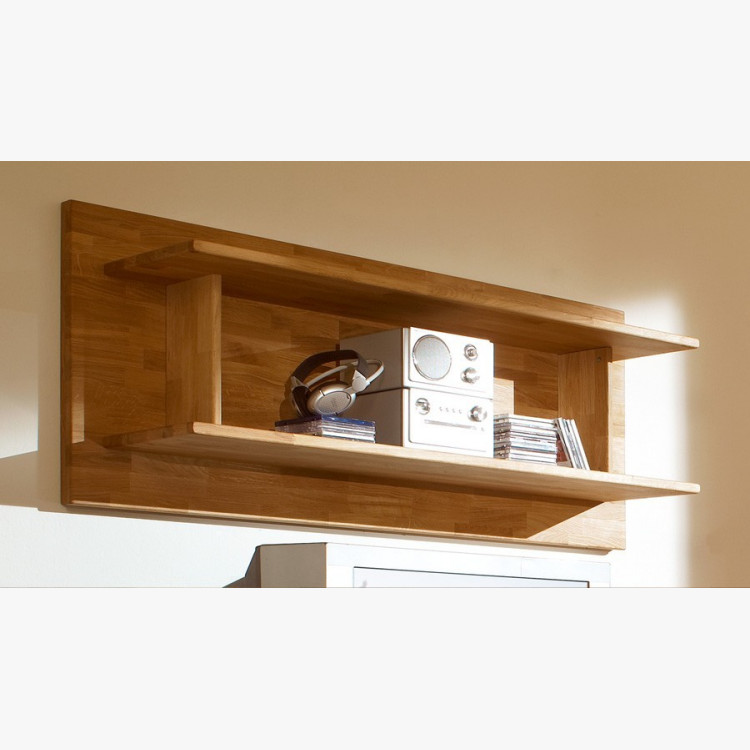 Falra erősíthető tölgyfa polc, Alexandra 31  - 3