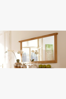 Tölgyfakeretes tükör, Alexandra 80  - 1 2
