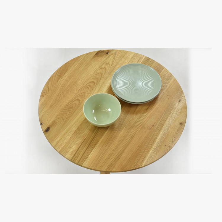 Kerek konferenciás asztal - tömör tölgy, Trondheinm  - 4