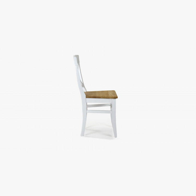 Tölgyfa szék Torina tölgy + fehér  - 6
