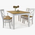 Tömörfa étkezőasztal és székek, Torina + Tomino  - 3