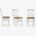 Tömörfa étkezőasztal és székek, Torina + Tomino  - 11