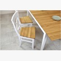 Tömörfa étkezőasztal és székek, Torina + Tomino  - 12