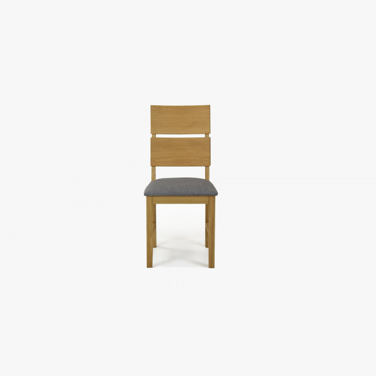 Nora tölgyfa szék - szürke- MEGA akció  - 4