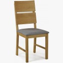 Nora tölgyfa szék - szürke- MEGA akció  - 5