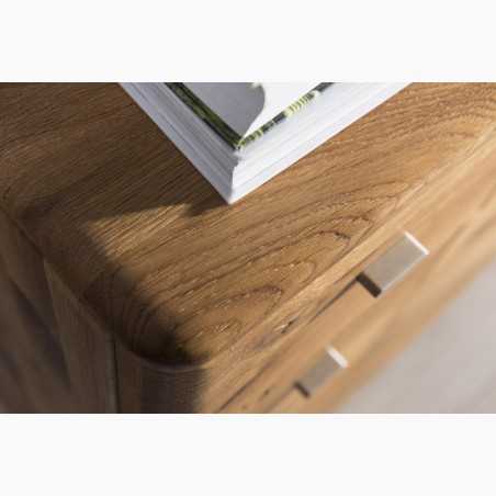 Komód - Tölgyfa tömörfa cipőtartó, Texas 10  - 6