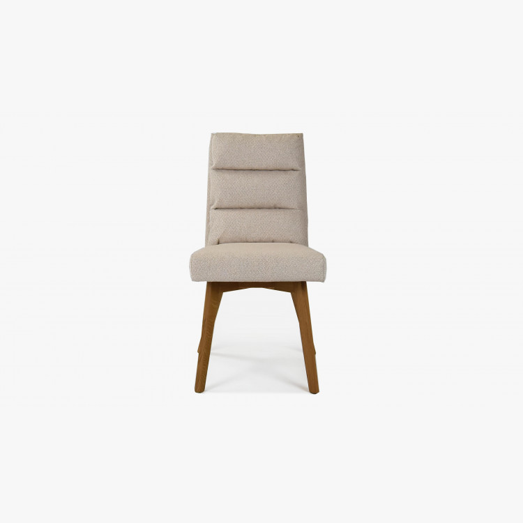 Kényelmes szék, tölgyfa lábak bézs, Kampa  - 4