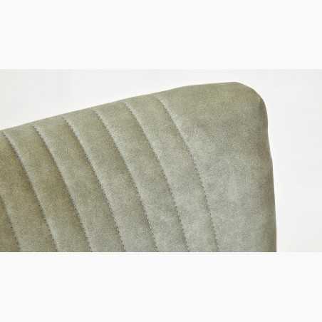 Elegáns Valencia szék - kerek tölgy lábak, szürke mentol  - 7