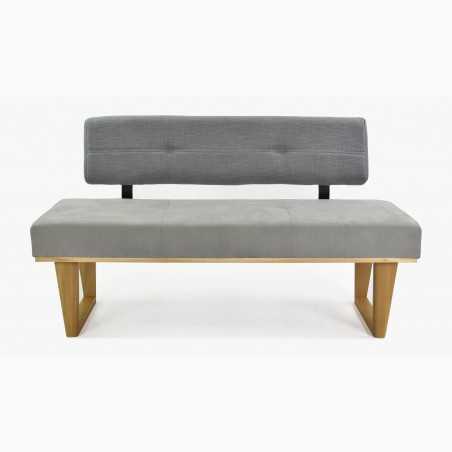 Modern szürke szövetpad 150 cm, Colmar  - 3