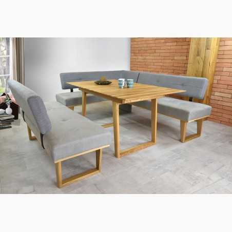 Modern szürke szövetpad 150 cm, Colmar  - 8