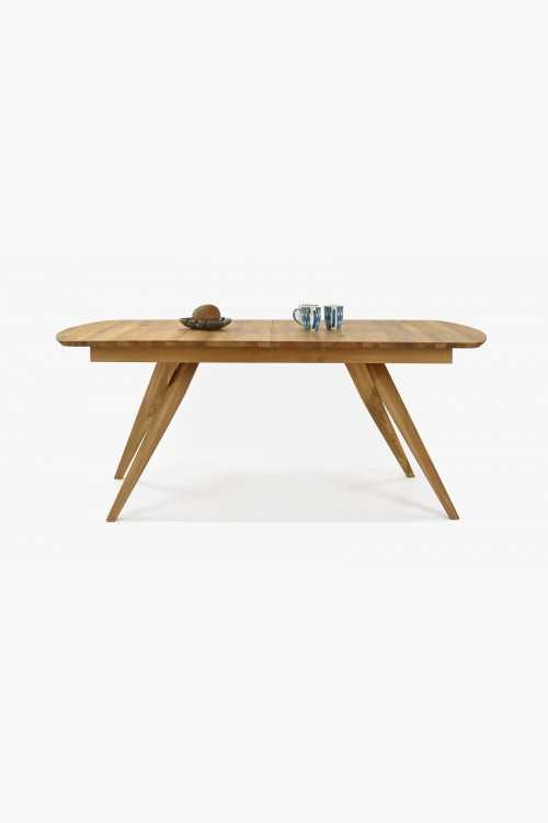 Bővíthető tömör tölgyfa asztal, Anor  - 1