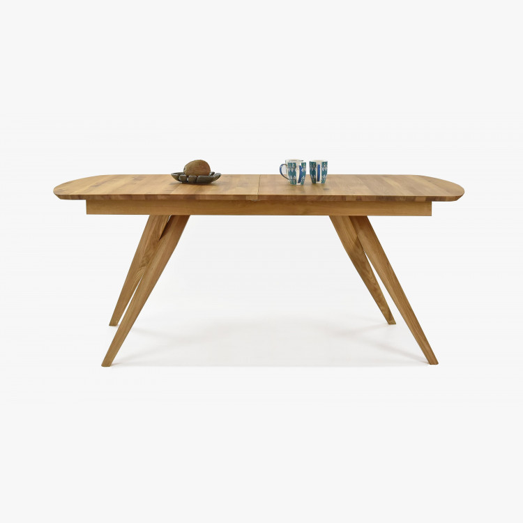 Bővíthető tömör tölgyfa asztal, Anor  - 1