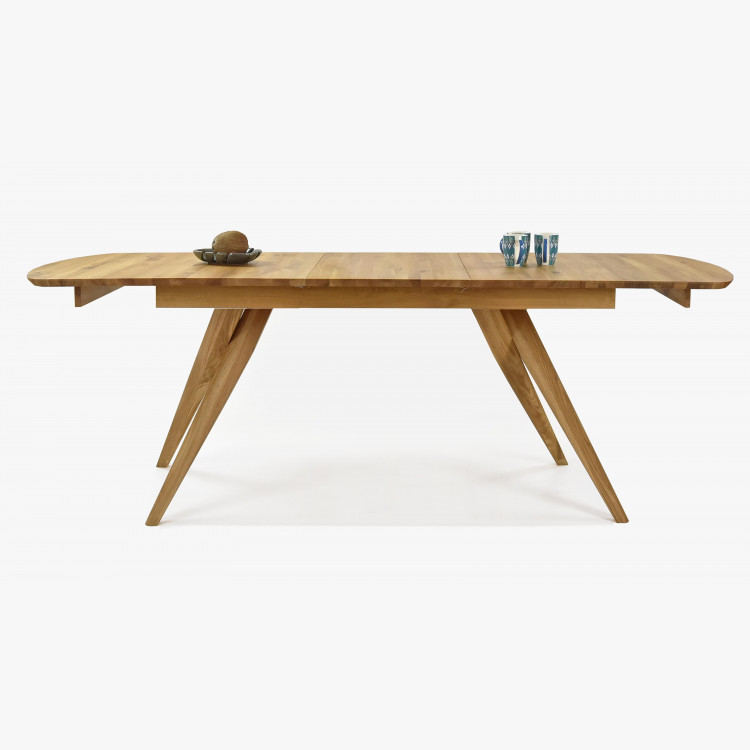 Bővíthető tömör tölgyfa asztal, Anor  - 3