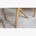 Bővíthető tömör tölgyfa asztal, Anor  - 8