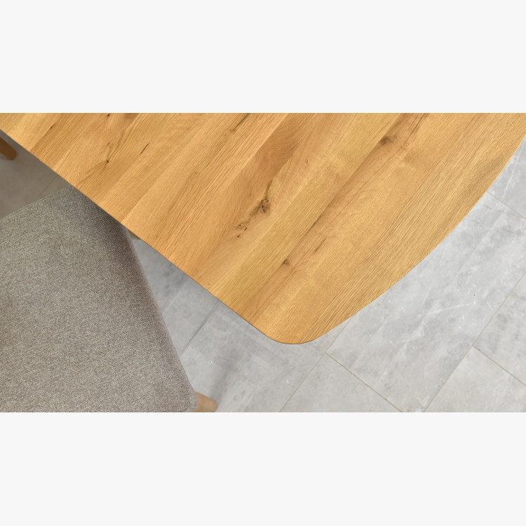 Bővíthető tömör tölgyfa asztal, Anor  - 10