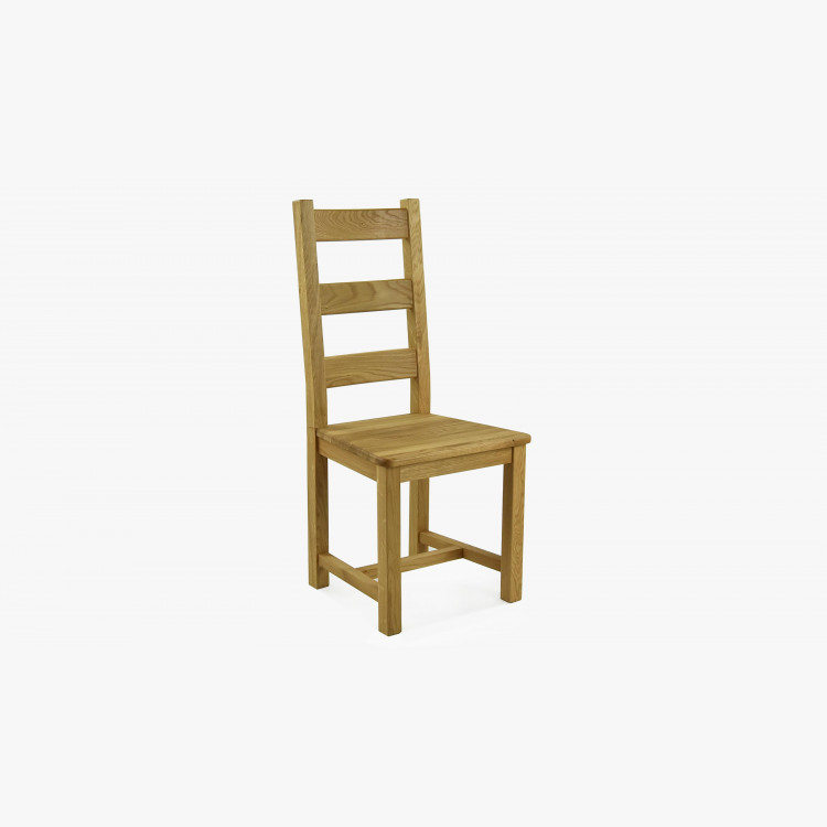 Tömör tölgyfa szék, Ledder  - 3
