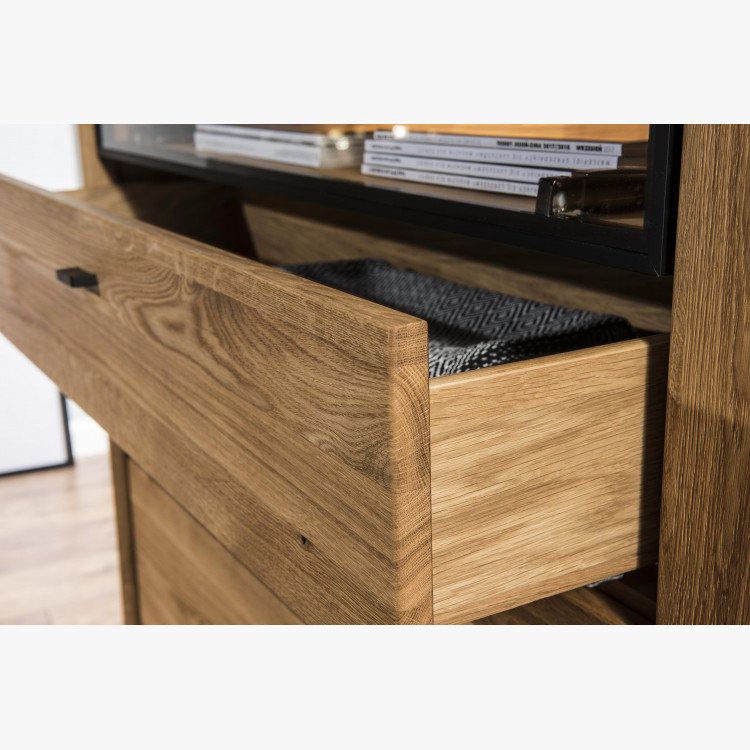 Tölgyfa TV komód, Vilo 21  - 6
