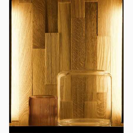 Üveges tölgyfa vitrin, Vilo 10  - 5