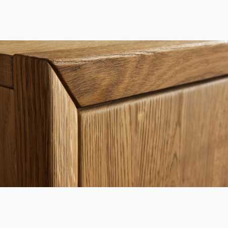 Tölgyfa tálaló fém lábakon, Vilo 47  - 9